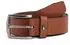Tommy Hilfiger Denton Enamel Flag Leather Belt 3,5 cm (AM0AM13536) cognac