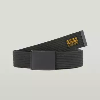 G-Star G&uuml;rtel aus Gewebeband Mehrfarbig one size black metal/asfalt D27727-E046-H639-PC