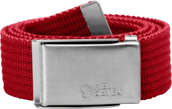 Fjällräven Merano Canvas Belt deep red
