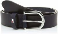 Tommy Hilfiger Lederg&uuml;rtel "New Danny" mit dezenter Logo-Schlaufe
