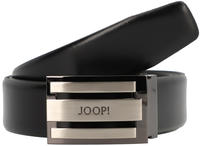 JOOP! Herren G&uuml;rtel - Coll. Belt 3,5 cm, Echtleder, Koppelverschluss, Logo Schwarz