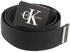 Calvin Klein Adjustable monogram Canvas Belt (K50K50-4466) black