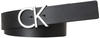 Calvin Klein CK Logo Gürtel Leder black 85 cm