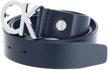 Calvin Klein CK Adjustable Buckle Belt (K50K50-2119) navy