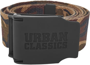 Urban Classics Woven Belt Rubbered Touch Uc (TB2171-00396-0092) wood camouflage