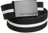 Urban Classics Canvas Belts (TB305-02485-0050) black white stripe/black