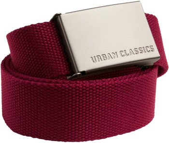 Urban Classics Canvas Belts (TB305-00606-0050) burgundy