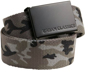 Urban Classics Canvas Belts (TB305-01295-0050) grey camo/black