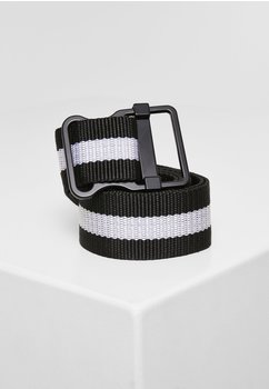 Urban Classics Easy Belt With Stripes (TB3576-00826-0044) black/white