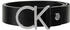 Calvin Klein Leather Logo Belt black (K60K602141)