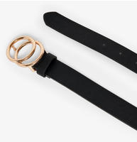 ONLY Tailleng&uuml;rtel "ONLRASMI FAUX LEATHER JEANS BELT" Lederimitat