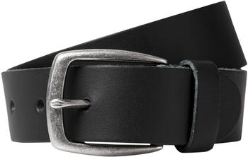 Jack & Jones Michigan Leather Belt (12192623) black