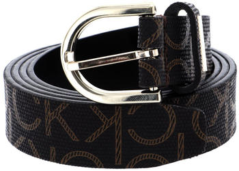 Calvin Klein CK Must Round Belt brown mono
