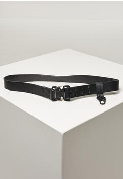 Urban Classics Imitation Leather Belt With Hook (TB4637-00007-0044) black