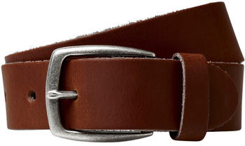 Jack & Jones Michigan Leather Belt (12192623) cognac