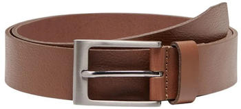 Only & Sons Brad Medium Leather Belt (22023735) cognac