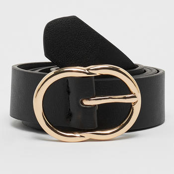 Urban Classics Small Ring Belt (TB5212) black/gold