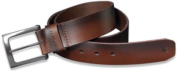 Carhartt Bridle Leather Debossed Metal Keeper Belt (A0005510) brown
