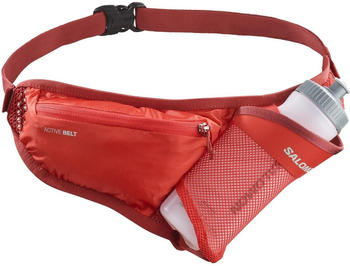 Salomon Active Belt With Bottle high risk red/red dahlia