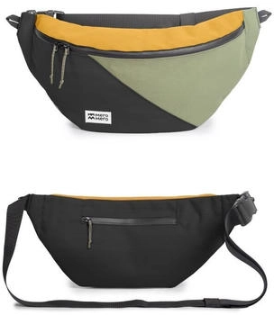 MeroMero HoïAn Hipbag (S01101_022.012) ChaiTea/DarkGrey/CypressGreen