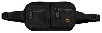 Alpha Industries Label Waist Bag black Alpha Industries Label Waist Bag black