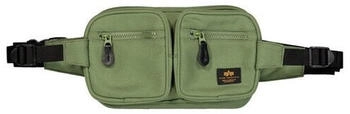 Alpha Industries Label Waist Bag sage green