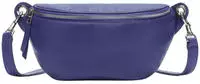 Ger&auml;umige G&uuml;rteltasche aus Schafsleder