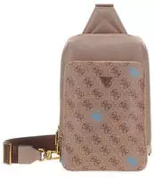 Guess Milano Umh&auml;ngetasche Braun Mann Braun One Size - Braun