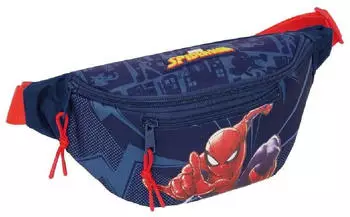 Safta Spiderman G&uuml;rteltasche mit Au&szlig;entasche (812643446) blau