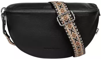 Bruno Banani G&uuml;rteltasche aus echtem Leder (21788419) schwarz