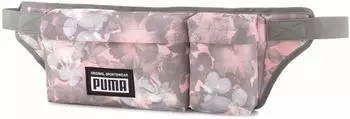 Puma Academy Multi Waist Bag Fanny Pack (077303) bridal rose floral aop