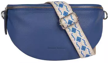 Bruno Banani G&uuml;rteltasche aus echtem Leder (92349665) blau
