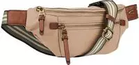 camel active Bauchtasche "Bari" aus hochwertigem matten Nylon mit gestreiftem
