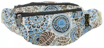 Kunst und Magie Colorful Boho Goa Bauchtasche Gürteltasche Hüfttasche (gs129) weiß/mehrfarbig