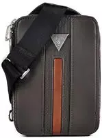 Guess Torino Umh&auml;ngetasche 15 cm grau