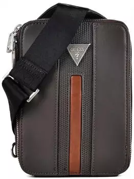 Guess Torino Bum Bag anthrazit grau/braun