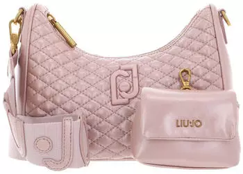 LIU Jo Cool Belt Bag rose smoke metallizz