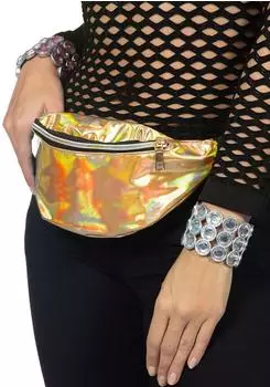 Wilbers & Wilbers Bauchtasche mit holografischem Finish (48937-28) gold