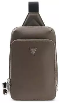 Guess Milano Sling Bag brown shitake