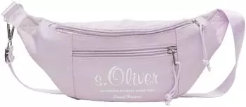 s.Oliver G&uuml;rteltasche mit praktischen F&auml;chern lila