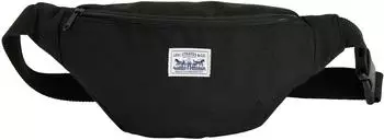 Levi's Duboce Sling OV G&uuml;rteltasche mit Logo Stickerei (004C8-0006-OS) anthracite night