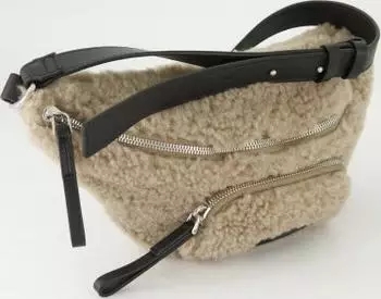 Marc OPolo Aila Teddyfell Bauchtasche soft mocca (5000009129-1724)