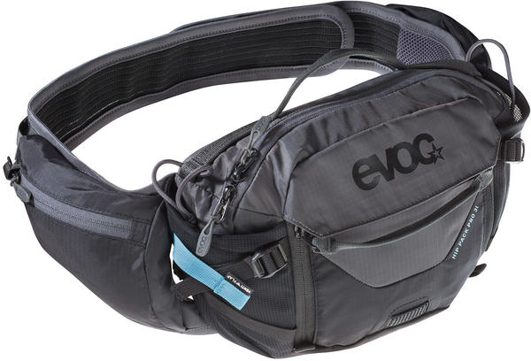 Evoc Hip Pack Pro 3L with 1,5L Bladder black/carbon grey