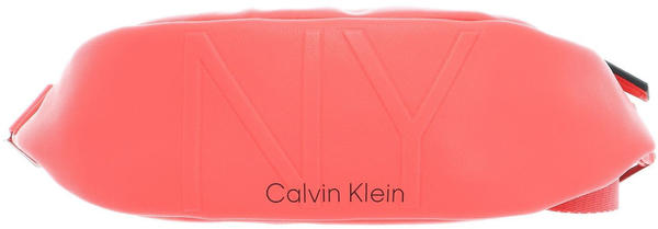 Calvin Klein NY Shaped Medium Waistbag (K60K606494) coral