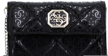 Guess Dilla Mini Convertible Xbody Belt Bag (SG7971800) black