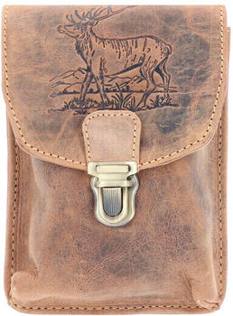 Greenburry Vintage Outdoor Waist Bag brown (1754H-Stag-3)