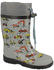 Beck Jungen Baustelle Gummistiefel grau