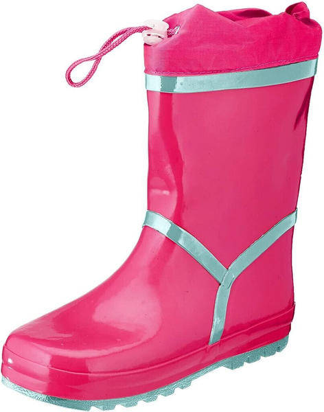 Playshoes Gefütterte Gummistiefel Regenstiefel pink