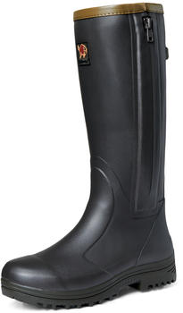 Gateway1 Gummistiefel Pheasant Game 18'' Leather Side-Zip Naturkautschuk