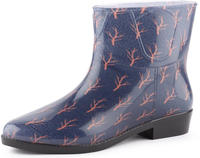 Ladeheid Kurze Gummistiefel Damen Elegant Regenstiefel Damen Mit Muster Lazt201802